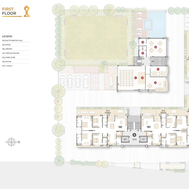 FIRST FLOOR - Layout Plan