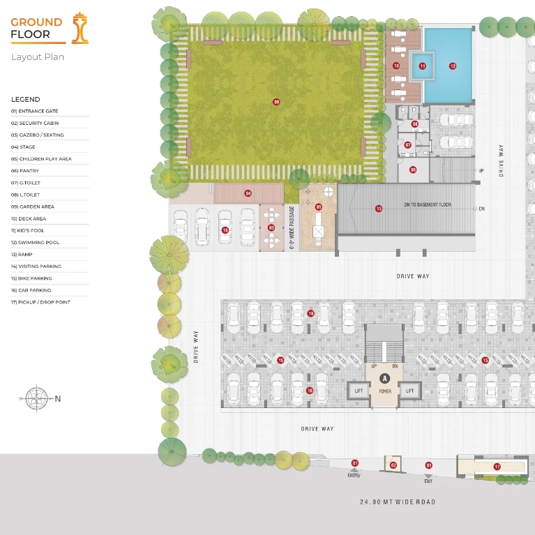 GROUND FLOOR - Layout Plan